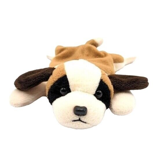 2/$15 Ty Beanie Babies Bernie Plush St. Bernard Dog Brown 8.5" Puppy 1996 VTG - Picture 3 of 11